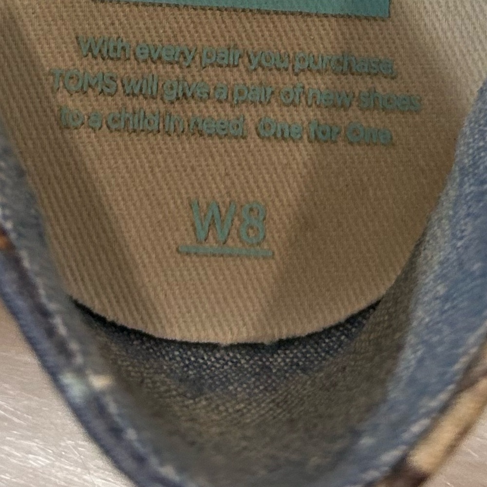 Disney x Toms Lady and the Tramp Women Classic Shoes Size 8 - Picture 6 of 6